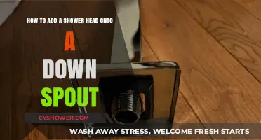 DIY Guide: Attaching a Shower Head to Your Downspout Easily