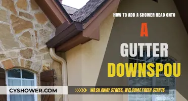 DIY Gutter Downspout Shower Head Installation: Easy Step-by-Step Guide