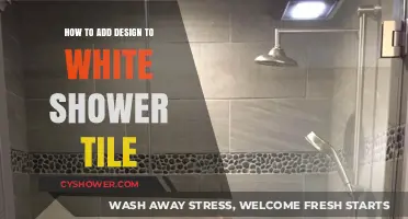 Transform Your White Shower Tile with Creative Design Ideas