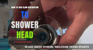 Easy Steps to Install a Flow Restrictor in Your Shower Head