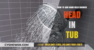 Easy Steps to Install a Handheld Shower Head in Your Tub