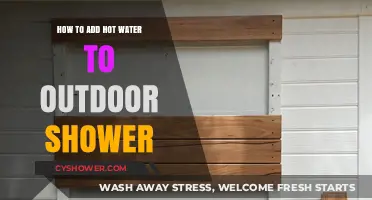 Easy DIY Guide: Adding Hot Water to Your Outdoor Shower Setup