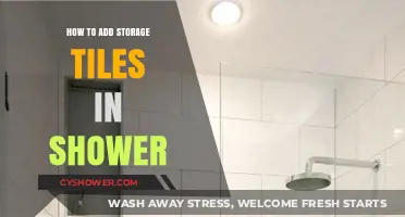 Maximize Shower Space: Easy Steps to Install Storage Tiles