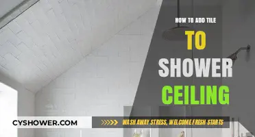 Easy Steps to Install Tile on Your Shower Ceiling