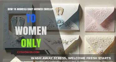 Exclusive Baby Shower Invites: Crafting the Perfect Envelope for Women-Only Events
