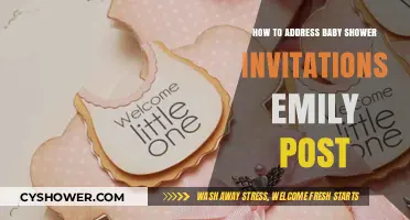 Emily Post's Guide: Crafting Elegant Baby Shower Invitations
