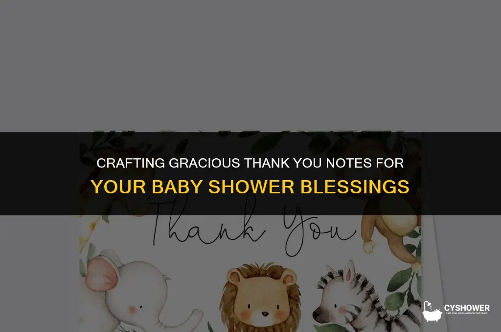 how to address baby shower thank you envelopes