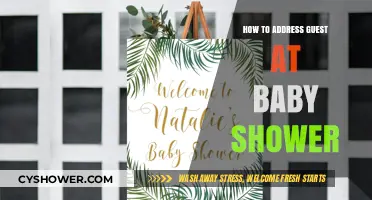Welcoming Words: How to Address Guests at a Baby Shower