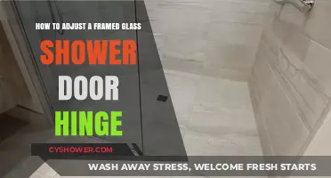 Easy Steps to Adjust Your Framed Glass Shower Door Hinge
