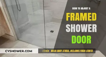 Easy Steps to Adjust Your Framed Shower Door for a Perfect Fit