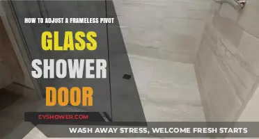 Adjusting Your Frameless Pivot Glass Shower Door: A Step-by-Step Guide
