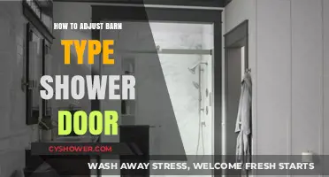 Easy Steps to Adjust Your Barn-Style Shower Door Smoothly