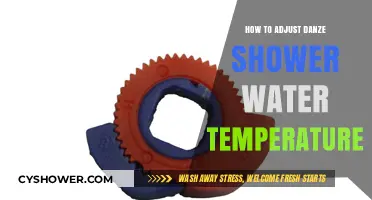 Adjusting Danze Shower Water Temperature: A Simple Step-by-Step Guide