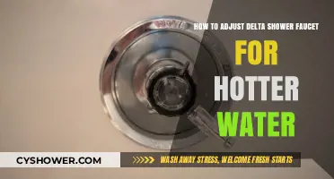 Adjusting Your Delta Shower Faucet for Hotter Water: A Quick Guide