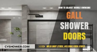 Mastering Double Swinging Glass Shower Doors: Easy Adjustment Guide