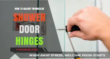 Adjusting Frameless Shower Door Hinges: A Step-by-Step DIY Guide