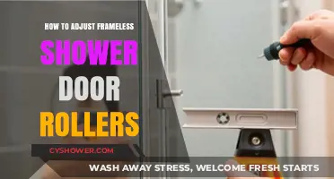 Adjusting Frameless Shower Door Rollers: A Step-by-Step DIY Guide