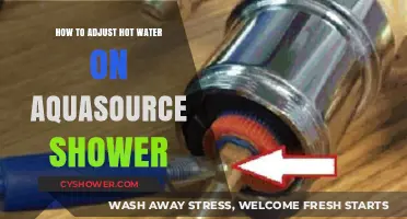 Easy Guide to Adjusting Your Aquasource Shower's Hot Water Settings