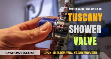 Adjusting Your Tuscany Shower Valve for Perfect Hot Water