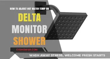 Adjusting Delta Monitor Shower Hot Water Temperature: A Simple Guide