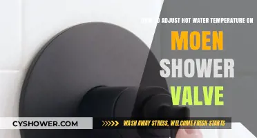 Adjusting Your Moen Shower Valve for Perfect Hot Water Temperature