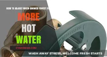 Adjusting Your Moen Shower Faucet for More Hot Water: Easy Steps