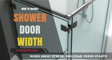 Easy Steps to Adjust Your Shower Door Width for a Perfect Fit