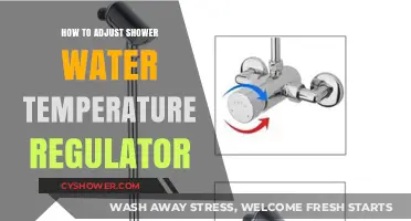Mastering Your Shower: Adjusting the Water Temperature Regulator Easily