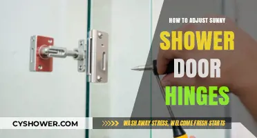 Easy Steps to Adjust Sunny Shower Door Hinges Perfectly