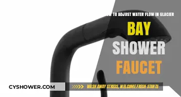 Easy Guide to Adjusting Water Flow in Glacier Bay Shower Faucets