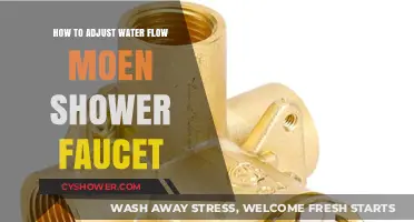 Adjusting Your Moen Shower Faucet's Water Flow: A Simple DIY Guide