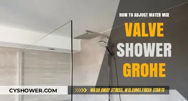 Adjusting Your Grohe Shower Water Mix Valve: A Step-by-Step Guide