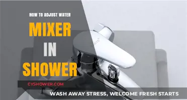 Mastering Your Shower: Easy Steps to Adjust Water Mixer Settings