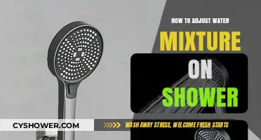 Mastering Your Shower: Simple Steps to Adjust Water Mixture Perfectly