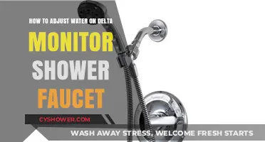 Easy Steps to Adjust Water Flow on Delta Monitor Shower Faucet