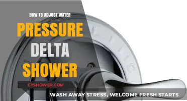 Adjusting Delta Shower Water Pressure: A Step-by-Step Guide for Optimal Flow