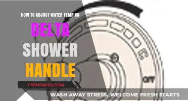 Easy Guide to Adjusting Your Delta Shower Handle's Water Temperature