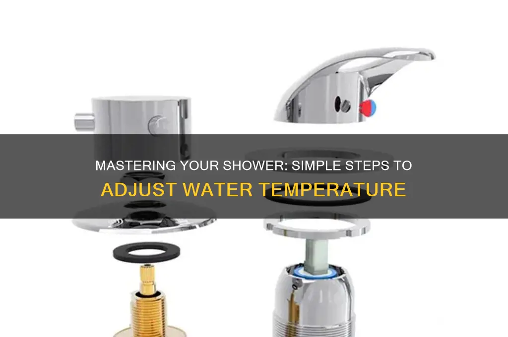 how to adjust water temperature in shower