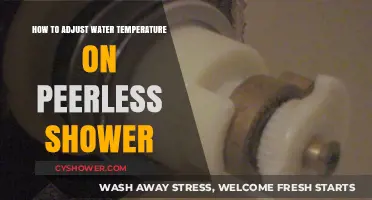 Mastering Your Peerless Shower: Easy Steps to Adjust Water Temperature
