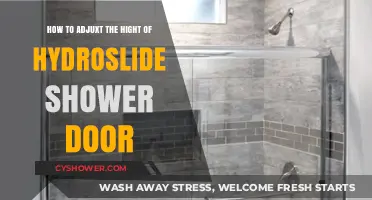 Adjusting Your Hydroslide Shower Door Height: A Step-by-Step Guide