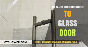Affixing Shower Door Handles: A Step-by-Step Glass Door Guide