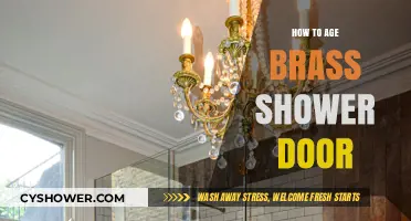 Aging Brass Shower Doors: Simple Techniques for a Vintage Look