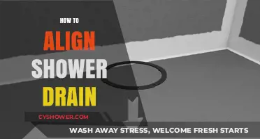 Easy Steps to Perfectly Align Your Shower Drain Like a Pro