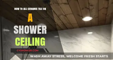 Mastering Ceramic Tile Installation on Shower Ceilings: A Step-by-Step Guide