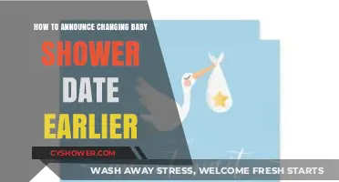 Gracefully Rescheduling: How to Announce a New Baby Shower Date