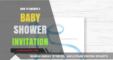 RSVP Ready: A Guide to Answering Baby Shower Invitations
