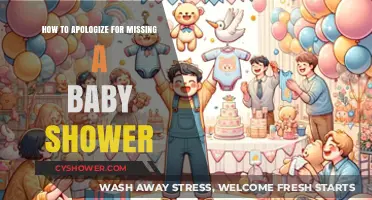 Sincere Apologies: Missing a Baby Shower Etiquette Guide