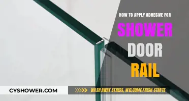 Mastering Shower Door Rail Adhesive Application: A Step-by-Step Guide