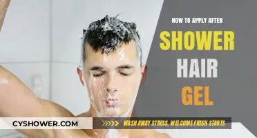 Mastering Post-Shower Hair Gel Application for Sleek, Long-Lasting Styles