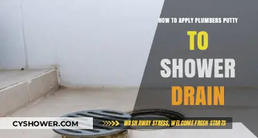 Mastering Plumbers Putty Application for a Leak-Free Shower Drain